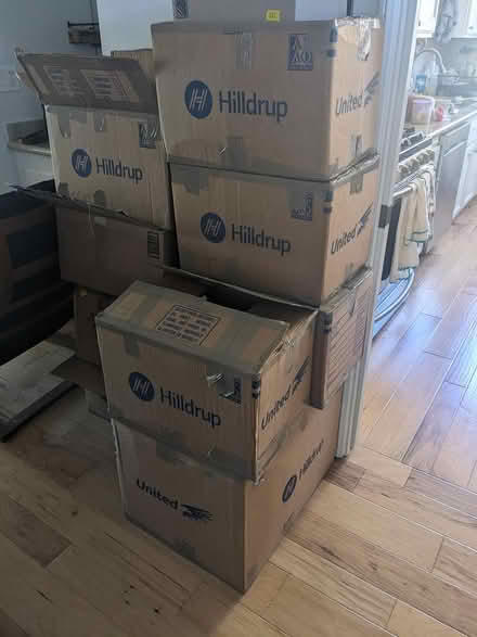 Photo of free Small moving boxes (Pasadena Auditorium) #2