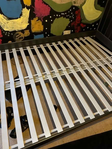 Photo of free IKEA double bed and mattress (Garston, liverpool) #3