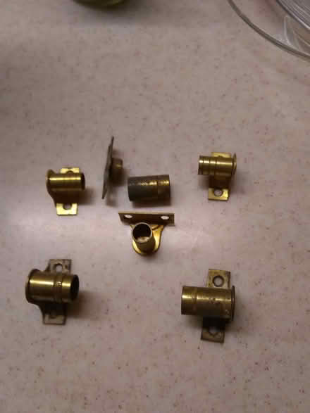 Photo of free Jar full of Brass fittings -possibly to hold poles? (Sonning Common RG4) #1
