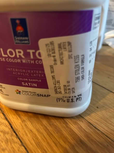 Photo of free Red paint quarts (Chevy Chase DC) #3