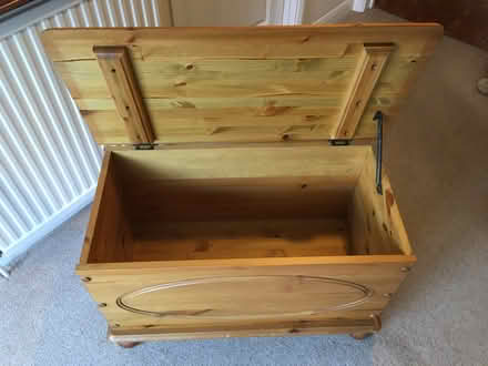 Photo of free Pine chest (Hertford SG13) #2