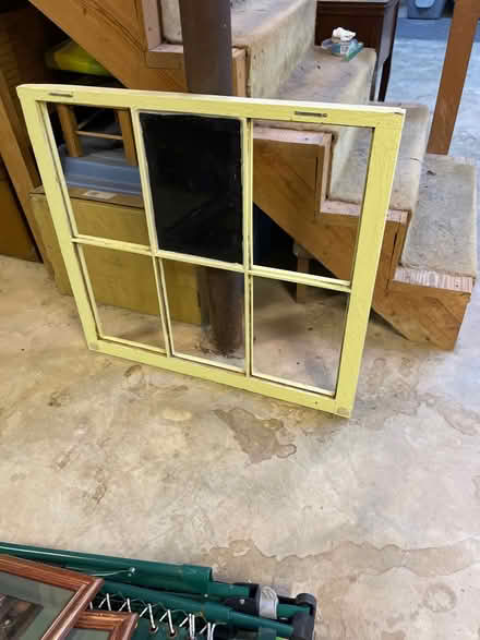 Photo of free Old wooden window frame (East Cobb) #1