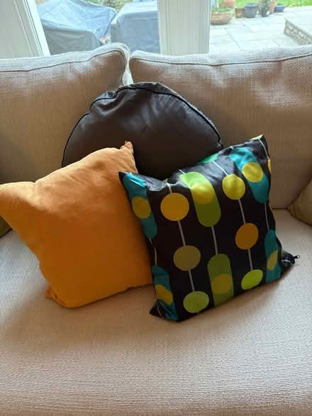 Photo of free Three coloured cushions (W13) #1