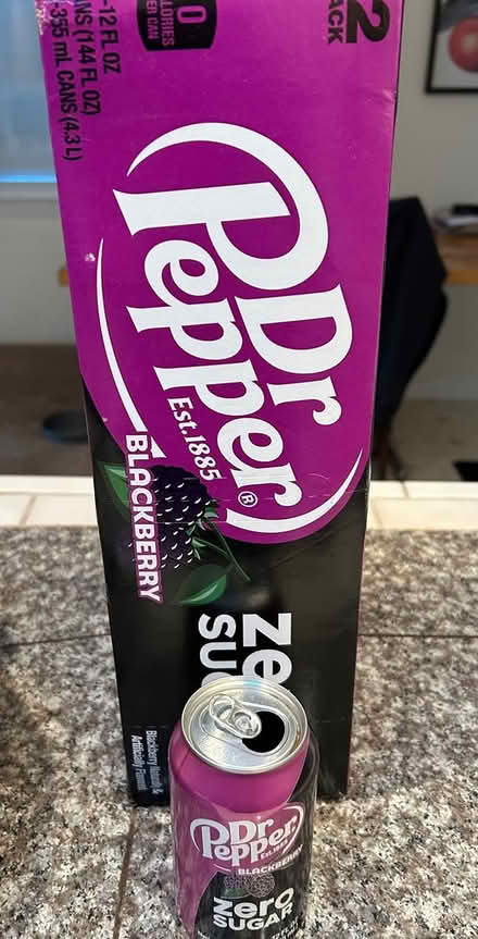 Photo of free DR. PEPPER BlackBerry Zero Sugar (San Carlos-El Camino near Hull) #1