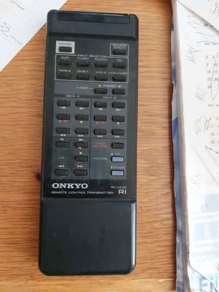 Photo of free Onkyo A-RV400 amplifier with remote (Waterlooville PO7) #3