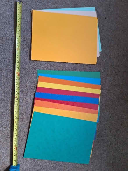 Photo of free Coloured A4 paper and card (Waterside HP5) #1