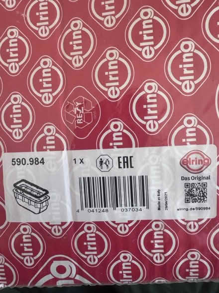 Photo of free Oil pan gasket (Maidstone ME15) #2