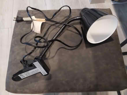 Photo of free Clamp on gooseneck lamp (I94/Rawsonville Rd, Willis) #1