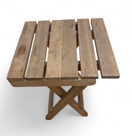 Photo of free Wood Folding Table (Brooklyn Storage) #2