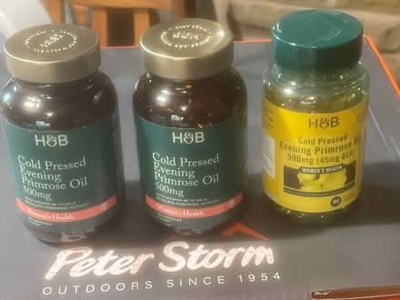 Photo of free Evening primrose oil tablets (Ilkeston town centre DE7) #1