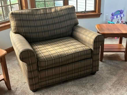 Photo of free Three Seat Couch & Matching Chair (Wintergreen Lane, Groton) #1
