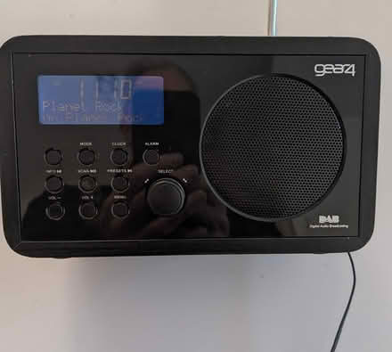 Photo of free Gear4 KRG-D50 DAB radio/alarm (Halstead TN14) #3