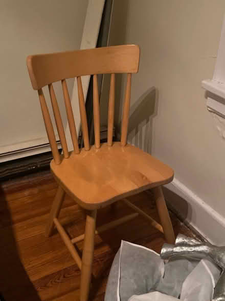 Photo of free Wooden chair (Clifton, NJ) #1