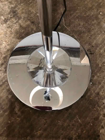Photo of free Decorative chrome standard lamp (North Weald CM16) #1