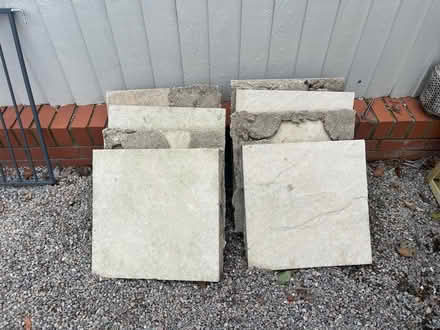 Photo of free 8 x paving slabs (Marlborough) #1