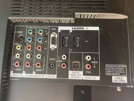 Photo of free Older USA-market Sony Bravia TV, 46 inches (Wandsworth SW18) #3