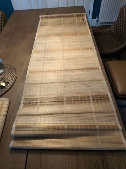 Photo of free 2 working, wooden, roller blinds (RG4) #2