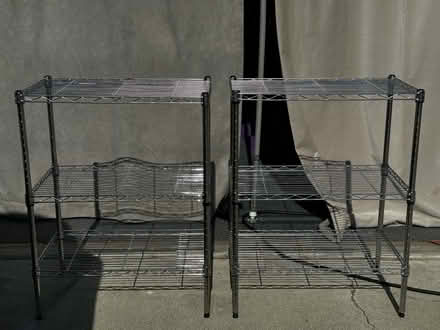 Photo of free Adjustable metal shelving (Berryessa San Jose) #1