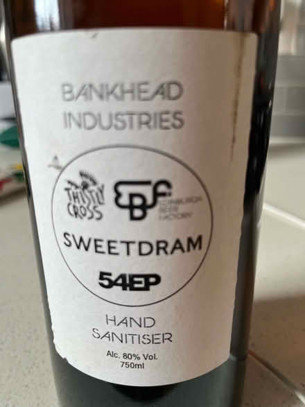 Photo of free Liquid hand sanitiser (Lauriston EH3) #1