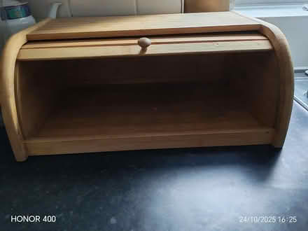 Photo of free Wooden bread bin (Collier row RM5) #2