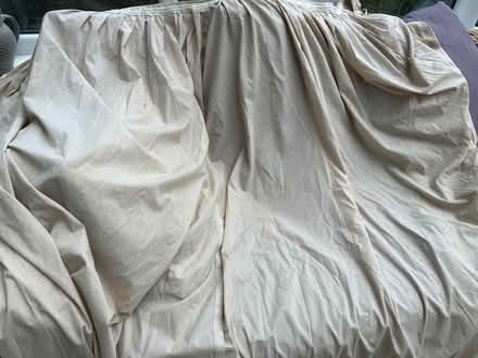 Photo of free Large pair of lining curtains (Desford, Leicester LE9) #2