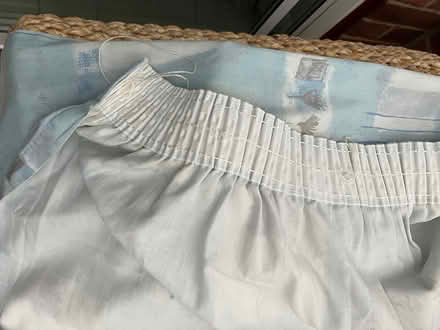 Photo of free Blue curtains (Desford, Leicester LE9) #2