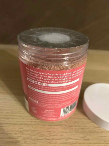Photo of free Body salt scrub (Pallet Hill CA11) #2