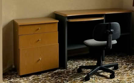 Photo of free Desk and drawers (Formby L37) #1