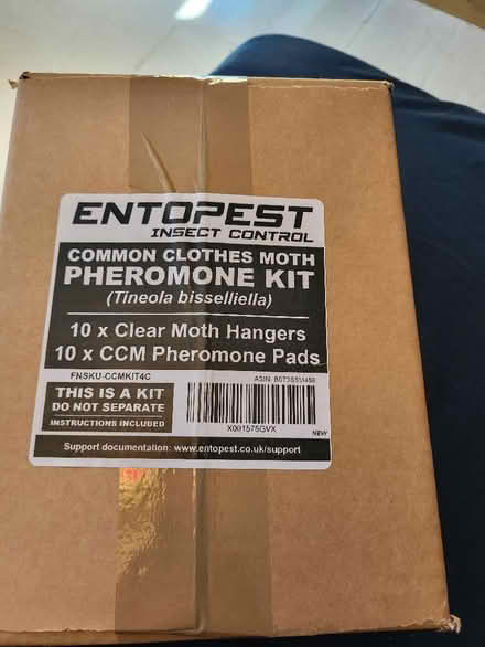 Photo of free Moth pheromone kit (West Croydon CR0) #1