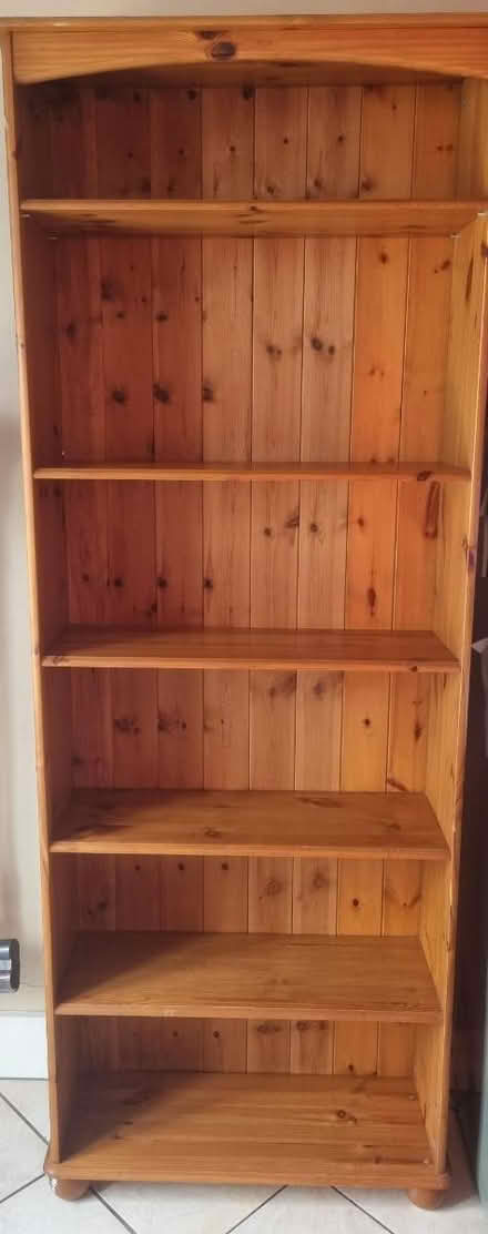 Photo of free Full sized book shelf (biggleswade) #1