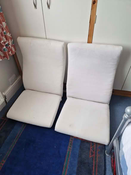 Photo of free Ikea Poang cushions with washable covers (Kendal LA9) #1