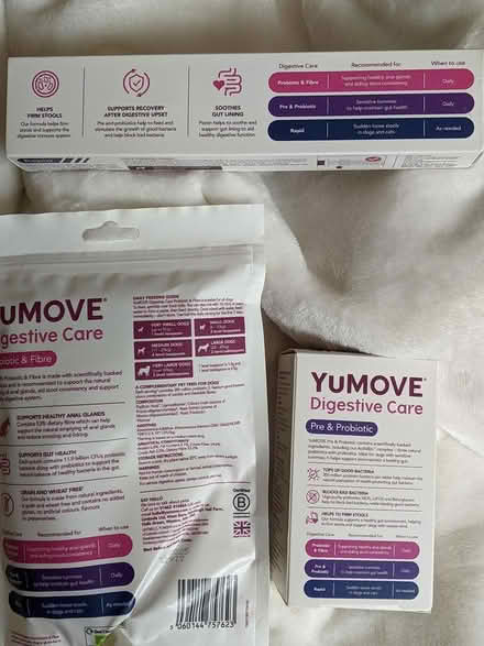Photo of free YuMove Digestive DOG supplements (Near Aston on Clun SY7) #2