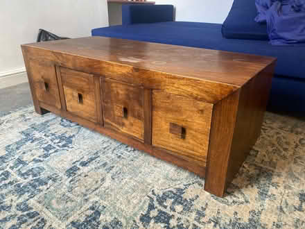 Photo of free Coffee table with massive drawers (Lowfield S8) #1