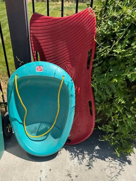 Photo of free Snow sleds (kids) (Lehi) #1