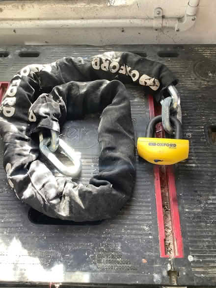 Photo of free Motorcycle chain lock (Stanstead Abbotts SG12) #1