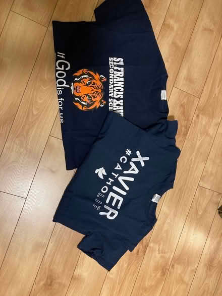 Photo of free St FX Sec School T-shirts (Derry and Tenth Line) #1