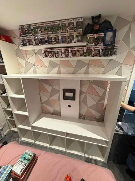 Photo of free Ikea media shelving unit (Goffs oak Waltham cross EN7) #1