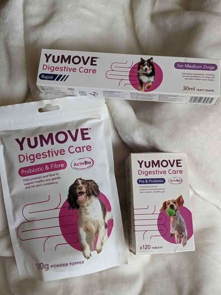 Photo of free YuMove Digestive DOG supplements (Near Aston on Clun SY7) #1