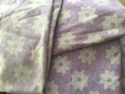 Photo of free Retro lilac dbl sheet/pillowcases (B62 near Blackheath) #1