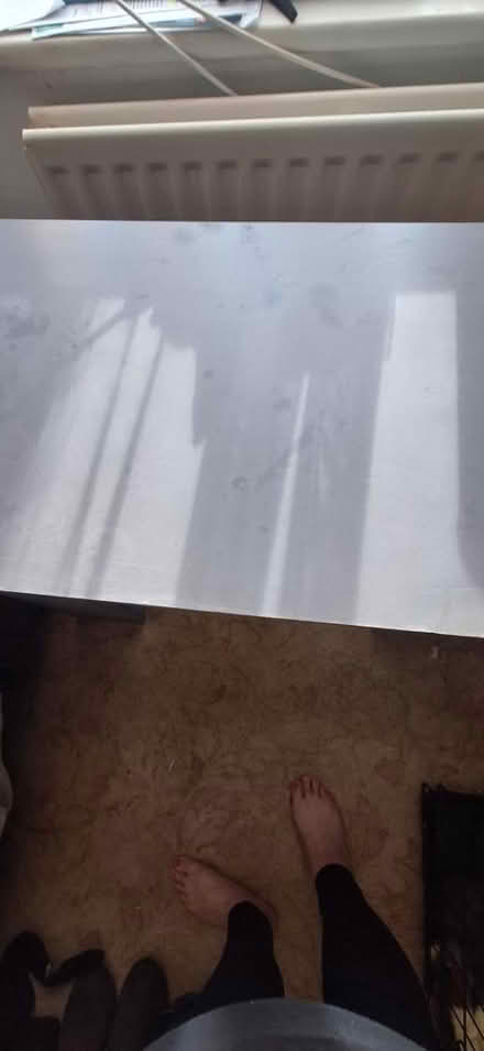 Photo of free Grey pc desk (BH11 9) #4