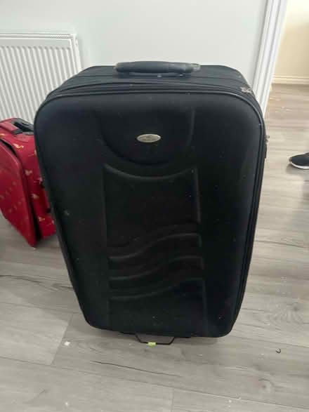 Photo of free Large black suitcase (Garston, Liverpool) #1