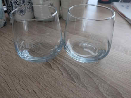 Photo of free 2 zarea whisky glasses (Orton Goldhay PE2) #1