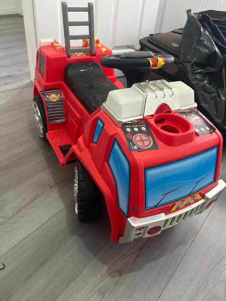 Photo of free Sit on toy fire truck (Garston, Liverpool) #3
