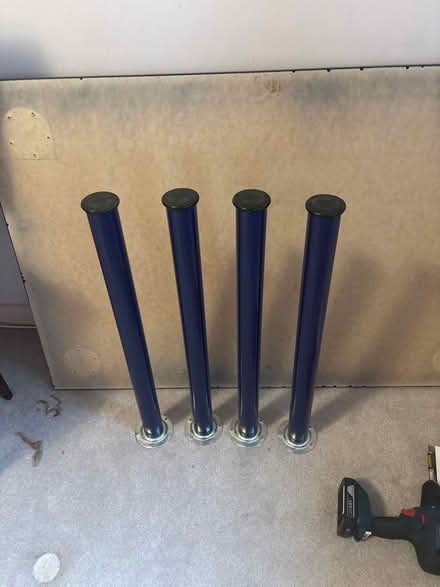 Photo of free IKEA TABLE with round metal legs (Central Etobicoke) #2