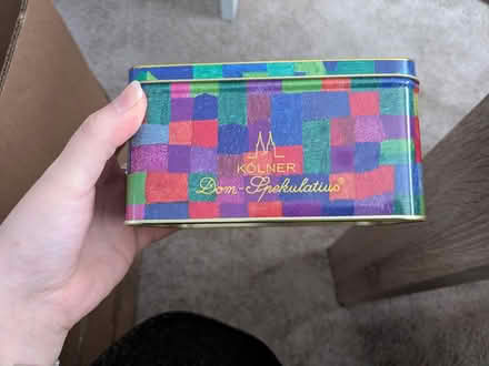 Photo of free Biscuit tin (Orton Goldhay PE2) #1