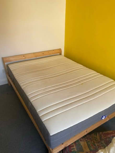 Photo of free IKEA Hovag king size mattress (Lowfield S8) #1