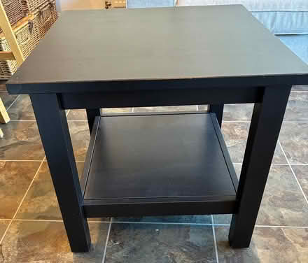 Photo of free 2 Small black side tables (St Albans) #1