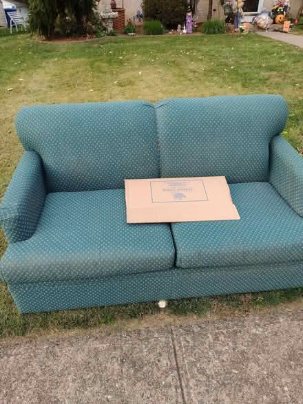 Photo of free Love seat opens up to a full bed (509 dewberry ave bethlehem) #1