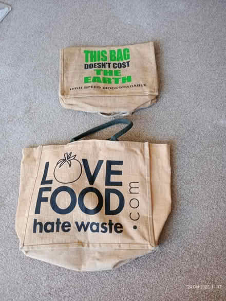 Photo of free Canvas Shopping Bags (SS0 Westcliff) #1