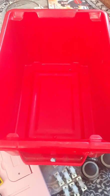 Photo of free Red storage box midi (Shadwell E1) #2
